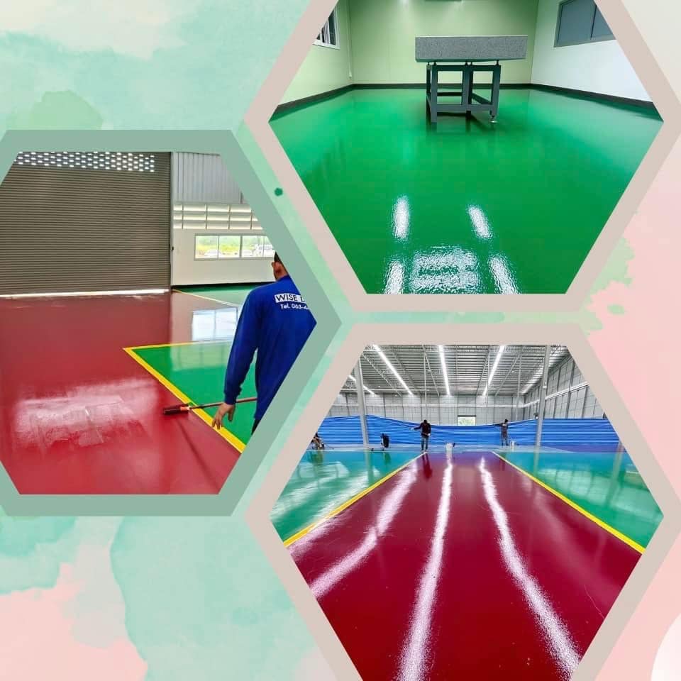 Epoxy Coating :: พื้นที่ 9,000Sqm