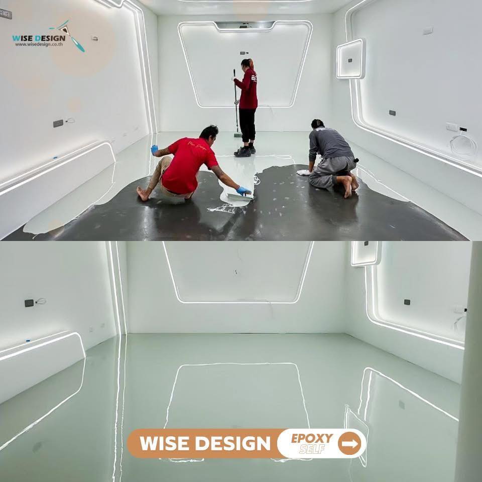 Epoxy Self-leveling :: พื้นที่ 30Sqm