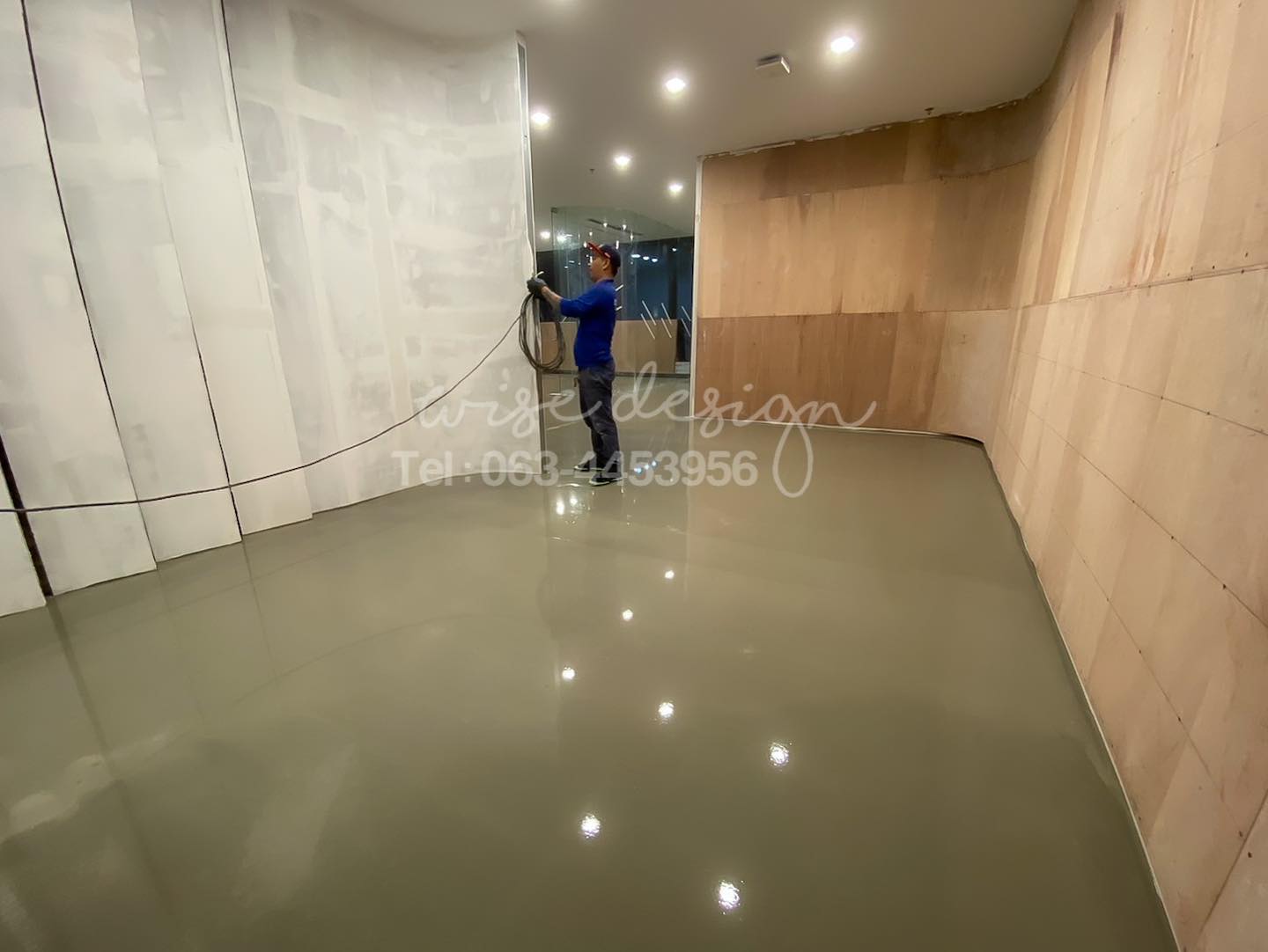 ปรับระดับปูน Self-Leveling :: พื้นที่ 120ตร.ม.
