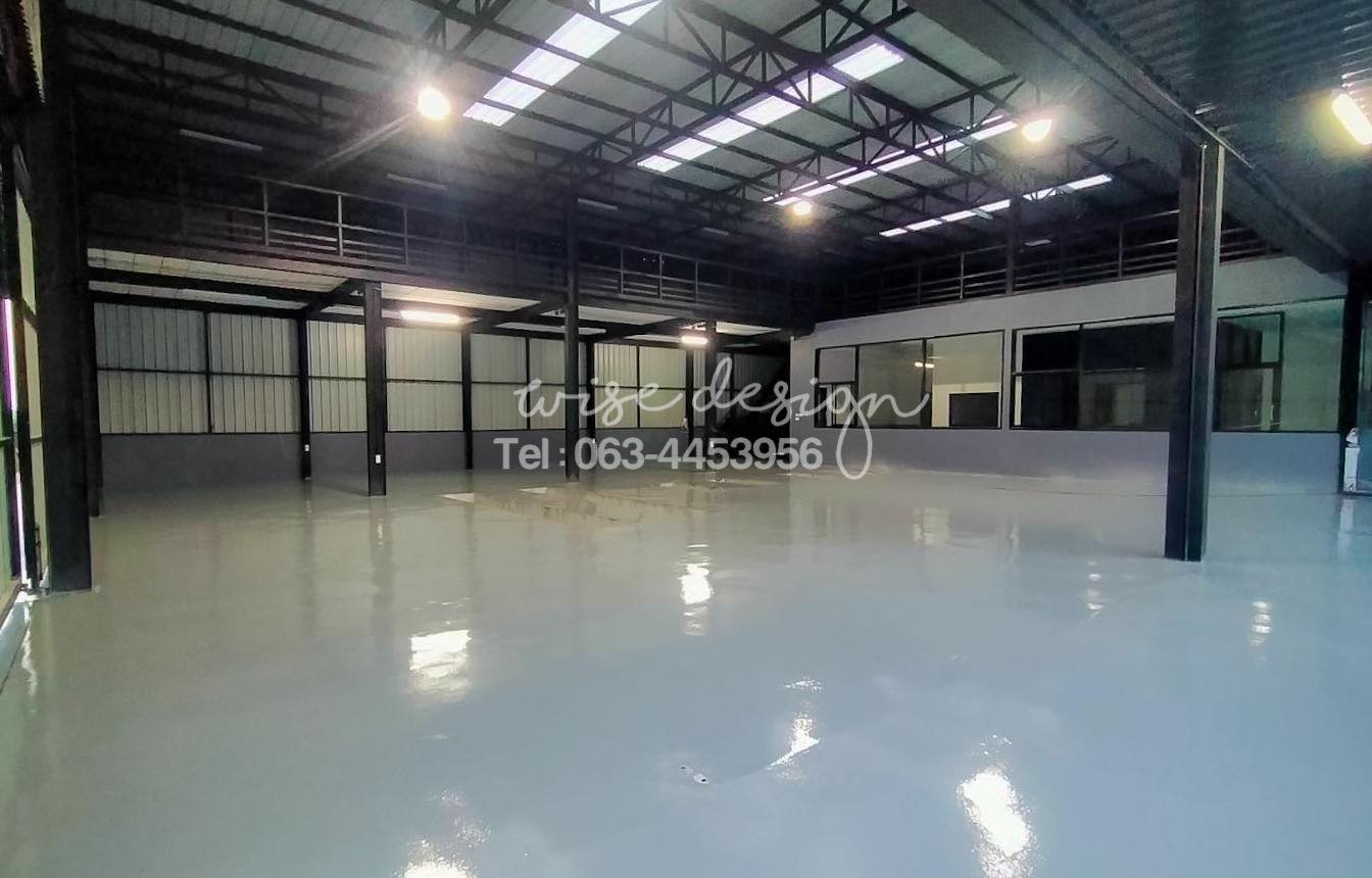 PU COATING สีเทา :: พื้นที่ 400 ตร.ม.