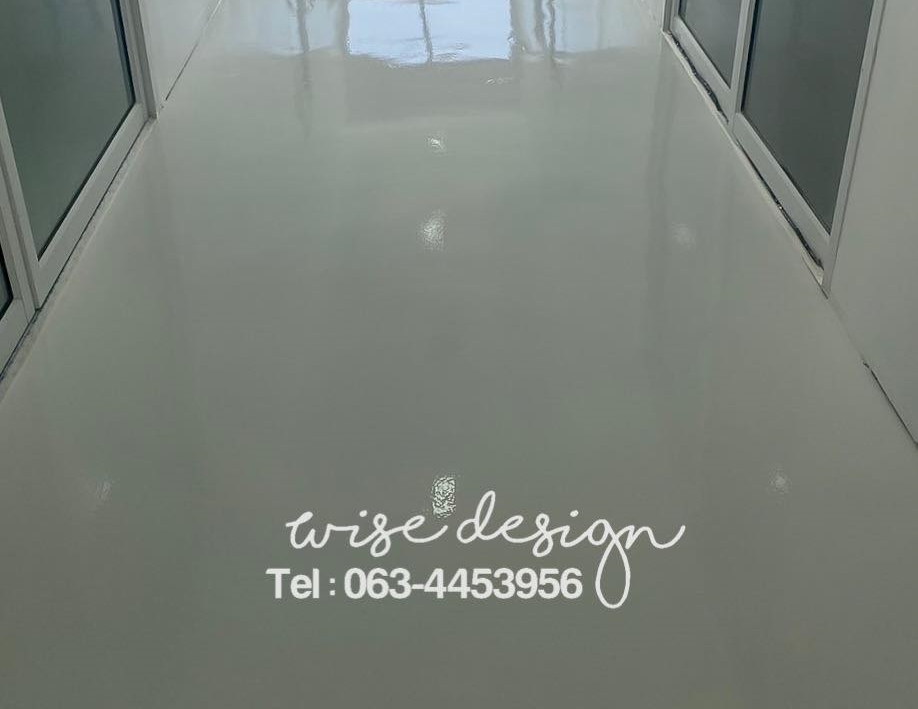PU COATING สีขาว :: พื้นที่ 160 ตร.ม.